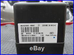 00-06 Mercedes W220 S-class Central Locking Vacuum Pump Unit 2208000848 Tested