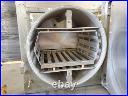 12 x 11 Circular Vacuum Deposition Plasma Etch Heated Aluminum VAC Chamber