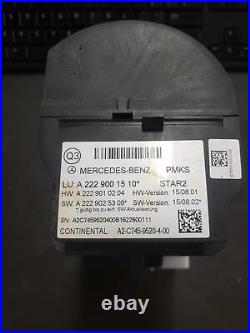15 16 17 MERCEDES S550 Dynamic Seat Pneumatic Vacuum Pump ID# 2229001510