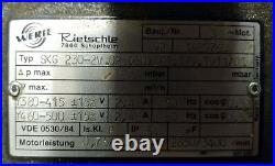 1 Used Rietschle Skg 230-2v. 02 Vacuum Pump Make Offer
