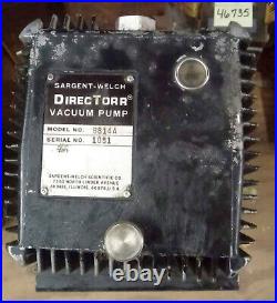 1 Used Sargent-welch 8814a Directorr Vacuum Pump Make Offer