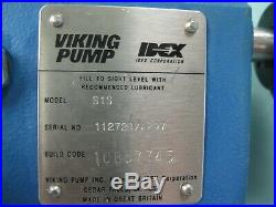 1 Viking Idex S1S Sanitary Rotary Lobe SS Pump E3 (2569)