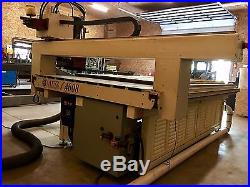 2004 AXYZ 4008 CNC Router Table 10 HP Spindle 10 HP Vacuum Pump
