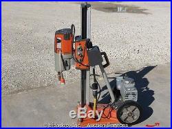 2010 Husqvarna DM 330 Electric Core Drill withStand and Vacuum Pump