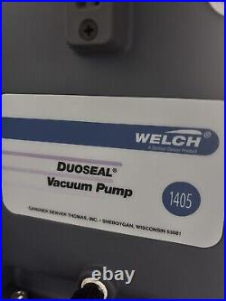 2019 Welch 1405 Duo Seal Vacuum Pump