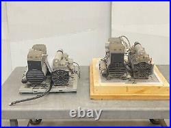 2X Thomas Compressor Vacuum Pumps for PEAK Scientific NM30LA Nitrogen Generators