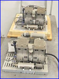 2X Thomas Compressor Vacuum Pumps for PEAK Scientific NM30LA Nitrogen Generators