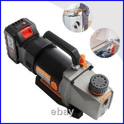 2.5CFM Single Stage Vacuum Pump 20V with Lithium Battery For Air Conditioner US