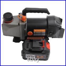 2.5CFM Single Stage Vacuum Pump 20V with Lithium Battery For Air Conditioner US