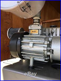 2 Busch R5 Single Stage Rotary Vane Vacuum Pumps RC0025. E506.1001 & RC0040. E506