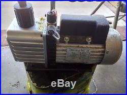 2 Stage 3.5CFM 1/3HP Rotary Vane Vacuum Pump HVAC 2 stage model 2TW-1.5