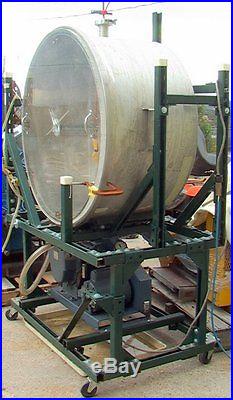 36diameter 20 deep Stainless Pressure Vessel vacuum chamber with Welch 1397 pum