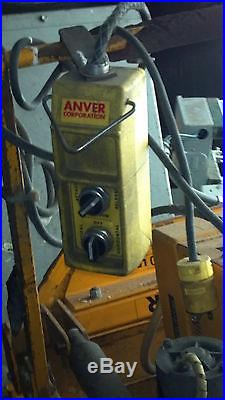 500 lb Anver Vacuum Lift withTilting Action # EP503PUP, 110 Volt Electric pump