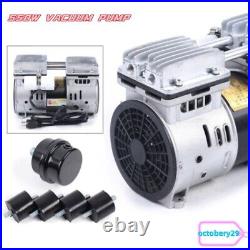550w Oilless Diaphragm Vacuum Pump Industrial Oil Free Piston Vacuum Pump