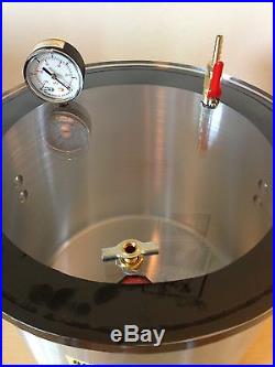 5 Gallon Degassing Vacuum Chamber Lid 13 Diameter Polycarbonate Ready To Use