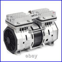 8 Bar Double-Cylinder Oilless Piston Vacuum Pump Industrial Use 100L/min 370W