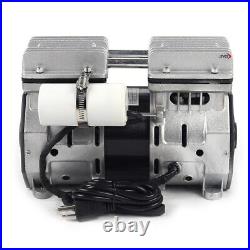 8 Bar Double-Cylinder Oilless Piston Vacuum Pump Industrial Use 100L/min 370W