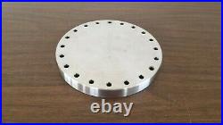 8 Conflat (DN160F) Blank Flange / Cap Used Good Condition