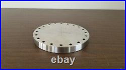 8 Conflat (DN160F) Blank Flange / Cap Used Good Condition