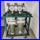8 Vacuum Chamber Conflat DN100CF KF25 with Frame Cart Ultra High Diffusion Pumps