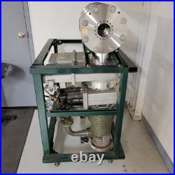 8 Vacuum Chamber Conflat DN100CF KF25 with Frame Cart Ultra High Diffusion Pumps 8 Vacuum Chamber Conflat DN100CF KF25 with Frame Cart Ultra High Diffusion Pumps