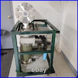 8 Vacuum Chamber Conflat DN100CF KF25 with Frame Cart Ultra High Diffusion Pumps