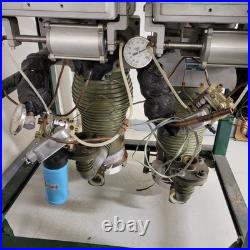 8 Vacuum Chamber Conflat DN100CF KF25 with Frame Cart Ultra High Diffusion Pumps