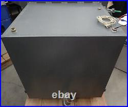 ABBESS INST CUBE VACUUM CHAMBER OUTER 32x32x32 INSIDE 24x24x24 w MANIPULATOR