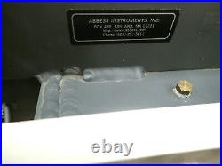 ABBESS INST CUBE VACUUM CHAMBER OUTER 32x32x32 INSIDE 24x24x24 w MANIPULATOR