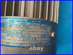 ABM VDE0530 220-240V 50Hz Flow Meter Gear Vacuum Pump Motor