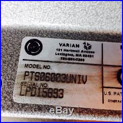 AGILENT PTS06003UNIV VARIAN TRISCROLL PTS 600 Dry SCROLL Vacuum Pump 3-Phase