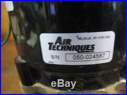 AIR TECHNIQUES 1HP 115/208-230V DENTAL SUCK-SHIN VACUUM PUMP FREE SHIPPING