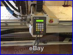 AXYZ 5x10 CNC Router with Vacuum Pump Three head machine (3) ELTE 5HP Spindles