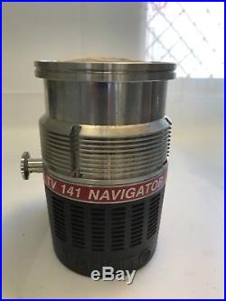 Agilent TV 141 NAV Turbo-V 141 Navigator Turbomolecular Vacuum Pump 969-9385