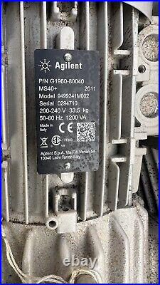 Agilent Technologies MS 40+ Vacuum Pump