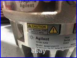 Agilent Technologies TV-301 NAV Navigator Turbo Vacuum Pump 963Hz. (h0924)