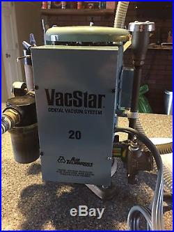Air Techniques VacStar 20 Single Head Dental Vacuum Pump VS20