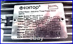 Airtech Vacuum Pump L25 With Techtop 1.5 HP Motor 1725 RPM