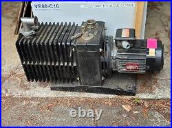 Alcatel 2063CP Rotary Vane Vacuum Pump 3HP