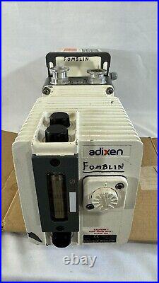 Alcatel Adixen 2021i /221AHALZS Rotary Vane Vacuum Pump