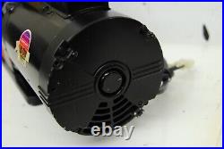 Alcatel Annecy 2008A Rotary Vane Vacuum Pump With Franklin Motor. 5HP/115V TESTED