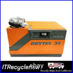 Alcatel Drytel 31 Vacuum Pump Turbo Vacuum Pump System Station 4 Rebuild Worki