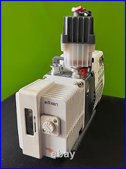 Alcatel Pascal 1005 SD Rotary Vane Vacuum Pump 115V +Oil Mist Eliminator Tested