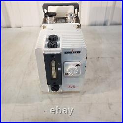 Alcatel Pascal 2010 SD Vacuum Pump, Pulls 9 mTorr, KF25 Inlet/Exhaust 115V