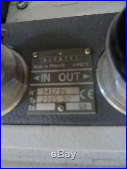 Alcatel Vacuum Pump 115v Single Phase Laboratory Industrial