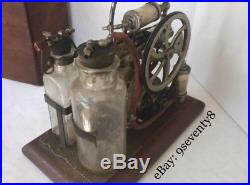 Antique Mortician Embalming Vacuum Pump C. M. Sorensen Co. Oddity Rare! AC & DC