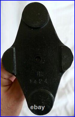 Antique Welch Scientific Laboratory Vacuum Pump & Cast Iron Bell Jar Base
