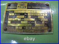 Anton Piller 540167 Vacuum Pump 353 Cfm @ 3 Psi 15hp 15 HP 3ph 460v 460 V Volt