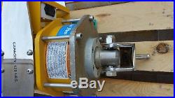 Anver Mechanical Vacuum Lifter Pa119-s-3 Cap. 500 Lbs Sold As-is