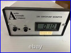 Austin Scientific Model 320 Cryo Pump Monitor